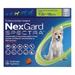 Nexgard Spectra For Medium Dogs 16.5 To 33lbs (Green) 3 Pack