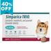 40% Off Simparica Trio For Dogs 22.1-44 Lbs (Teal) 6 Doses