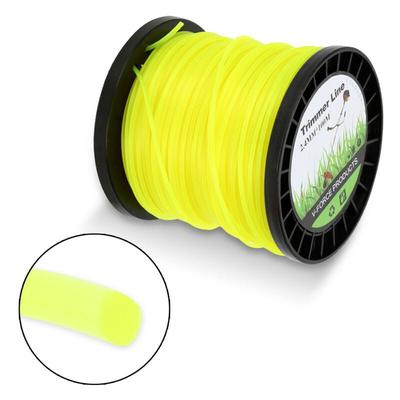 Trimmerfaden Faden Durchmesser 100M Mähfaden für Motorsense Rasentrimmer Nylon Rolle Trimmer Gelb Image