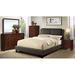 Wildon Home® King Upholstered Platform 5 Piece Configurable Bedroom Set Upholstered in Brown | 46 H in | Wayfair 81C1F741189C4AC4BC4DB5995598E603