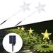 RKSTN Solar Outdoor Lights Outdoor Lights Solar Decorations Outdoor LED Solar Powered Candle Roadway Lights 8 Mode Lightning Deals of Today - Summer Savings Clearance on Clearance