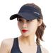 Sun Visor Sports Twill Plain Hat with Adjustable Strap for Men Women Outdoor Golf Tennis Running Jogging Hiking