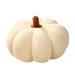 Pumpkin Throw Pillows Happy Halloween Sherpa Fall Decorative Pumpkin Shaped Pillow Cute 3D Shaped Cushion