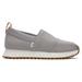 TOMS Women's Grey Heritage Canvas Resident Sneaker Shoes, Size 12