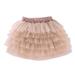 Baby Deals! Toddler Girl Clothes Clearance Reduced Girls Dresses Baby Girl Clothes Toddler Girls Cute Party Dance Solid Color Net Yarn Tulle Princess Dress Skirt Lovely Children Girl Dresses Sundress