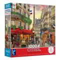 Ceaco 1000-Piece David Maclean Cities Paris Interlocking Jigsaw Puzzle