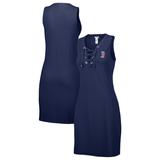 Women's Tommy Bahama Navy Boston Red Sox Island Cays Lace-Up Spa Dress
