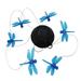 Solar Wind Chime Light 1Pc Dragonfly Wind Chime Solar Light Creative Wind Bell Light Outdoor Decor