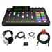 Rode RODECaster Pro II Integrated Audio Production Studio Bundle with Behringer All-Purpose Headphones + Strukture 20-Feet XLR Microphone Cable (3 Items)