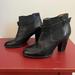 Madewell Shoes | Madewell Sammie Leather Chelsea Block Heel Booties | Color: Black | Size: 7.5