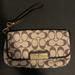 Coach Bags | Coach Clutch Wristlet Bag | Color: Brown/Tan | Size: Os