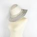 J. Crew Accessories | J Crew Cotton Blend Woven Sun Hat Packable Travel Beach Beige Tan Off White M/L | Color: Gray/White | Size: Os