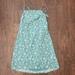 American Eagle Outfitters Dresses | American Eagle Floral Tie Back Mini Dress Small | Color: Blue | Size: S