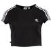 Adidas Tops | Adidas Adicolor Classics 3-Stripes Crop Top | Color: Black/White | Size: S