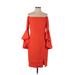 Venus Casual Dress - Midi: Red Dresses - Women's Size 4