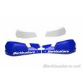 Barkbusters VPS MX Handguard Plastic Set Only Blue/White Deflector, black