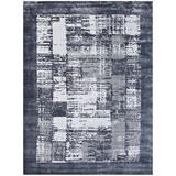 Blue/Gray 144 x 108 x 0.25 in Area Rug - Bokara Rug Co, Inc. High-Quality Hand-Knotted Area Rug in Gray/Blue/White Viscose/Wool | Wayfair