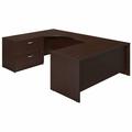Bush Business Furniture Series C 72W X 30D Left Hand U Station Desk Shell w/ Lateral File Wood in Brown | 29.78 H x 71.01 W x 100.38 D in | Wayfair