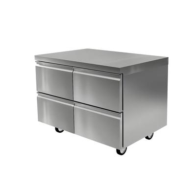 Delfield STD4560NP 60" Worktop Freezer w/ 2 Sections & 2 Drawers, 115v, Silver