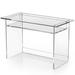 Orren Ellis Maletta Desk Plastic/Acrylic | 30 H x 37.5 W x 23.5 D in | Wayfair E7D4DE73967049AD8EBC5E21DA76EAAA