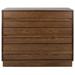 AllModern Keira 3 - Drawer Dresser Wood in Brown | 29 H x 35 W x 19 D in | Wayfair 272B80F969B84F0A9EDCD71A616D8CD3