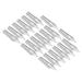 Uxcell 0.5-0.7mm Line Width Fountain Pen Nib Replacement 304 Stainless Steel for Drawing Writing 20 Pcs