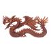 Novica Handmade Sky Dragon Wood Relief Panel