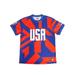 USA International Team Men s Headgear Classics 1990 World Cup Soccer Jersey (Large Red/Blue/White)