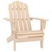 vidaXL Adirondack Chair Lounge Patio Lawn Chair for Garden Solid Wood Fir - 27.4" x 34.1" x 35.2"