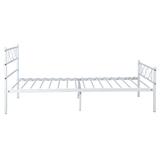 Easy-to-assemble Metal Bed Frame Platform Mattress Foundation with Headboard ,Under-bed Storage,Multiple colors.