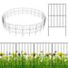 Costway 25 Pcs Decorative Garden Fence Rustproof Folding Metal Wire - See Details