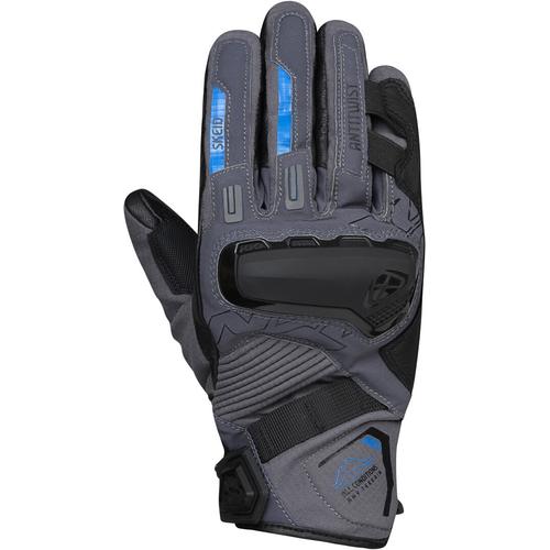 Ixon MS Skeid Motorradhandschuhe, grau-blau, Größe M