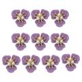 Homemaxs 10Pcs Stylish DIY Manicure Decoration Beautiful Women Nail Flower Pearl Ornament