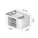 Plastic Desktop Storage Boxes Multi Layer Heavy Duty Storage Bins for Makeup Brushes Lipsticks Remotes Hot