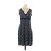 Old Navy Casual Dress V Neck Sleeveless: Blue Dresses - Women's Size 8