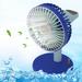 2023 Summer Savings Clearance! WJSXC Portable Fan Rechargeable Battery Operated Desktop 3 Mode for Home Office Travel Outdoor Blue