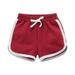 Girls Shorts Boys Cotton Active Sleeping for Big Boy S Summer Beach Sports Bike Shorts Red 100 2Y-3Y