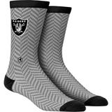 Men's Rock Em Socks Las Vegas Raiders Herringbone Dress