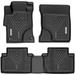 Ledkingdomus Floor Mats Compatible with 2012-2015 Honda Civic Black All-Weather Custom Fit Front 1st & 2nd Row Floor Liner Set