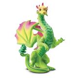 Flower Dragon Toy Figure, .198 LB, Multi-Color
