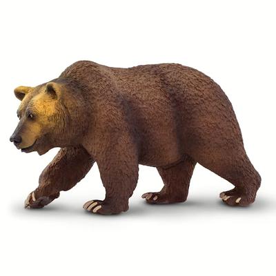 Safari Ltd Grizzly Bear Toy Figure