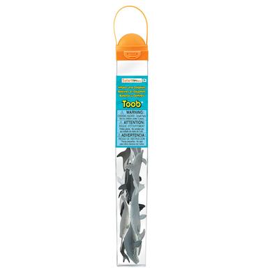 Safari Ltd Whales and Dolphins TOOB Toy Figure Set