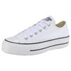 Sneaker CONVERSE "CHUCK TAYLOR ALL STAR PLATFORM CANVAS", Gr. 41, weiß, Textil, sportlich, Schuhe