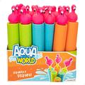 Colorbaby 45567 - Aqua World Wasserwerfer mit Flamingo-Griff, Wasserspiele, Sommerspielzeug, Geburtstagsgeschenke, Wasserpistole, 24 Stück