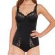 SUSA Body ohne Bügel Latina I Body Shapewear Damen stark formend I Frauen Mieder I Softer Bodysuit mit Shaping Effekt I Formt Taille, Bauch und Po I schwarz I 75E