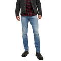 JACK & JONES Herren Jeans JJITIM JJDAVIS JJ 074 - Slim Fit - Blau - Blue Denim, Größe:29W / 30L, Farbvariante:Blue Denim 12229815