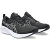 Laufschuh ASICS "GEL-EXCITE 10", Gr. 47, schwarz-weiß (schwarz, weiß), Textil, Textil, sportlich, Schuhe