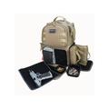 GPS Tactical Range Backpack Tan 1000D Nylon 2 Handguns GPS-T1610BPT
