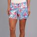 Lilly Pulitzer Shorts | Lilly Pulitzer Callahan Short In Sea Shells | Color: Blue/Pink | Size: 0