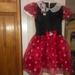 Disney Costumes | Brand New Minnie Mouse Dress/Costume | Color: Black/Red | Size: 4/5t